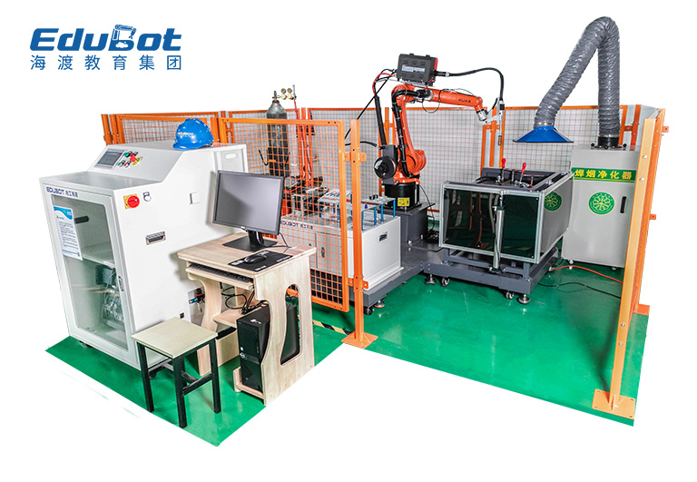 工業機器人焊接技能考核工作站